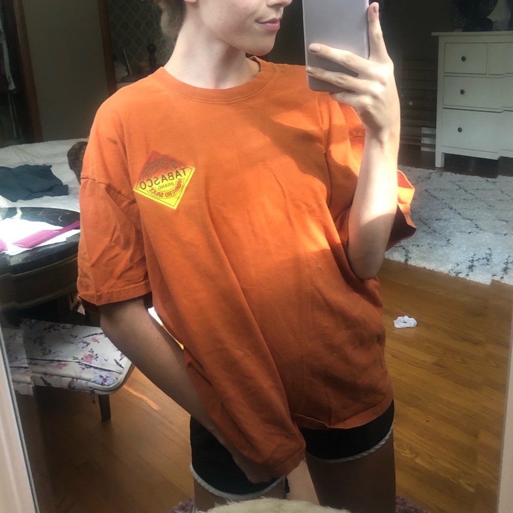 Thrifted Tabasco tee!
